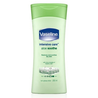 Vaseline Intensive Care Aloe Soothe Lotion 200Ml