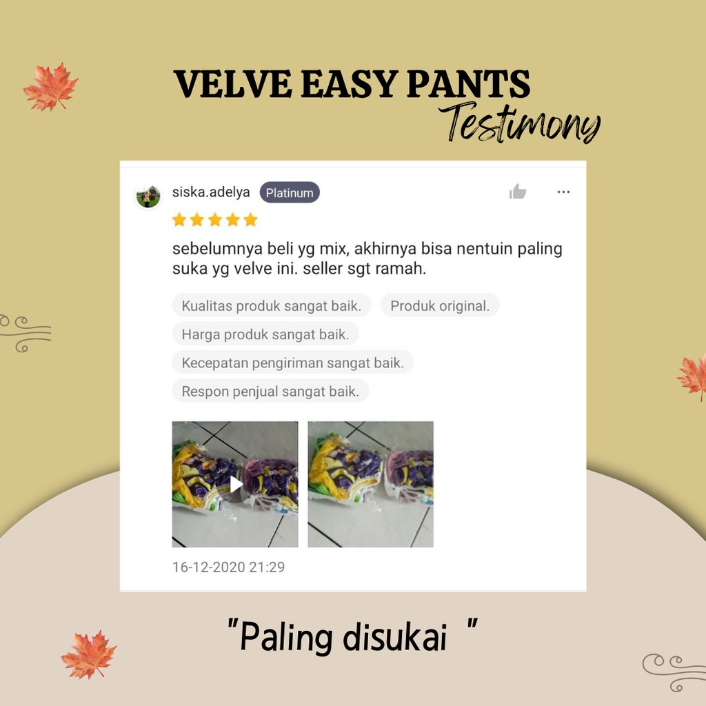 Training Pants Velve Celana Bayi untuk Toilet Potty training Latihan lepas pempers