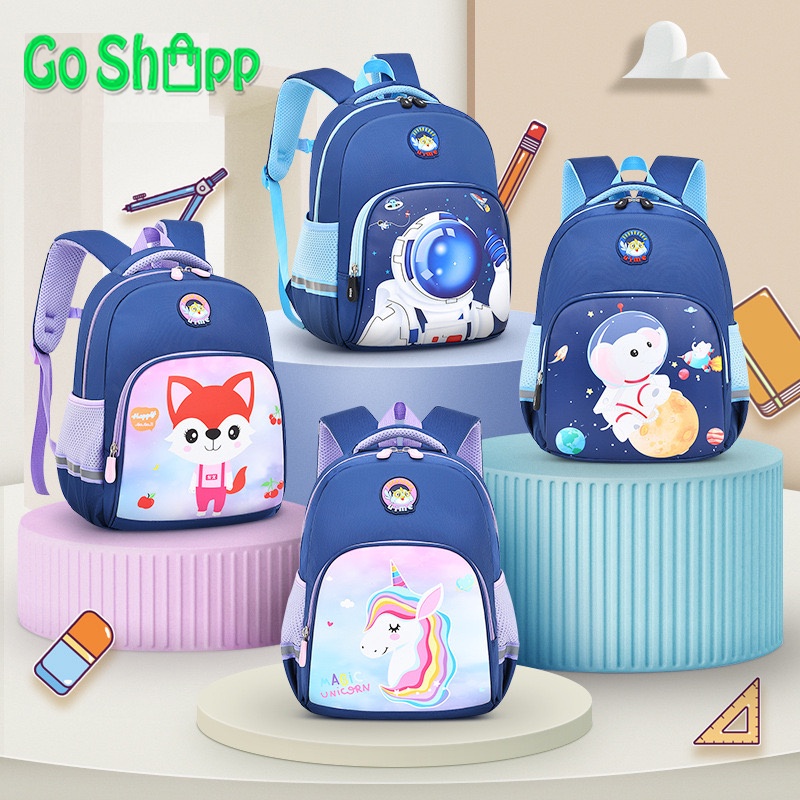 Tas Sekolah Anak Import Premium High Quality Terbaru - Tas Ransel Anak Motif Karakter Lucu -  Tas Ransel Anak Sekolah SD - Tas Anak Karakter Unicorn - Tas Anak Karakter Captain America - Tas Anak Karakter Ironman - Backpack Anak Sekolah Unisex [BK12]