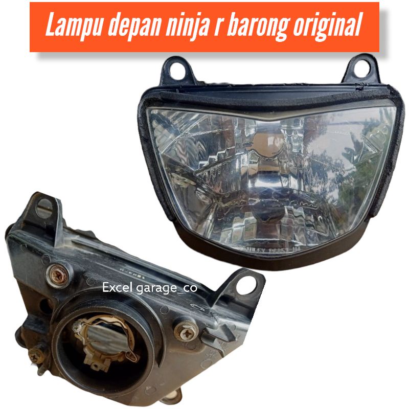 Batok lampu depan reflektor ninja r new ninja barong ninja euro lele original