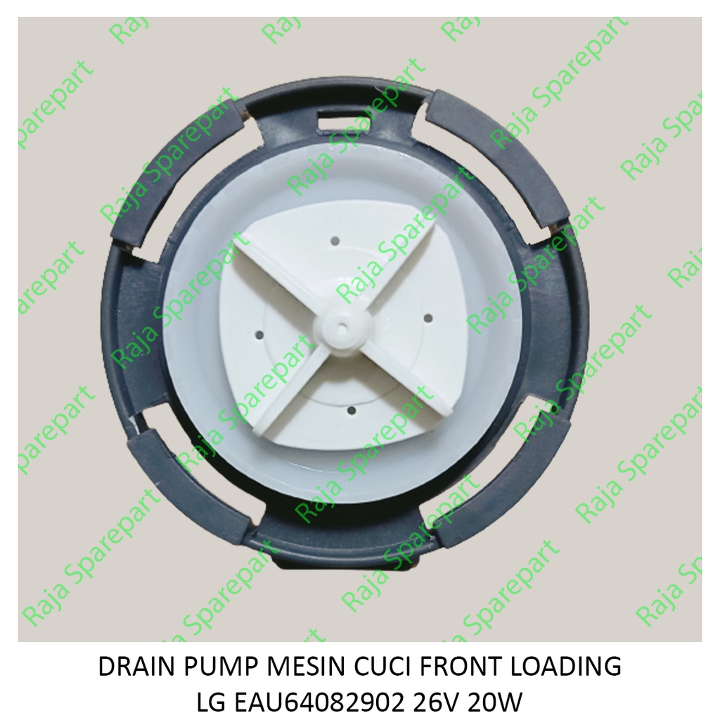 DRAIN PUMP KIPAS MESIN CUCI FRONT LOADING LG EAU64082902 26V 20W