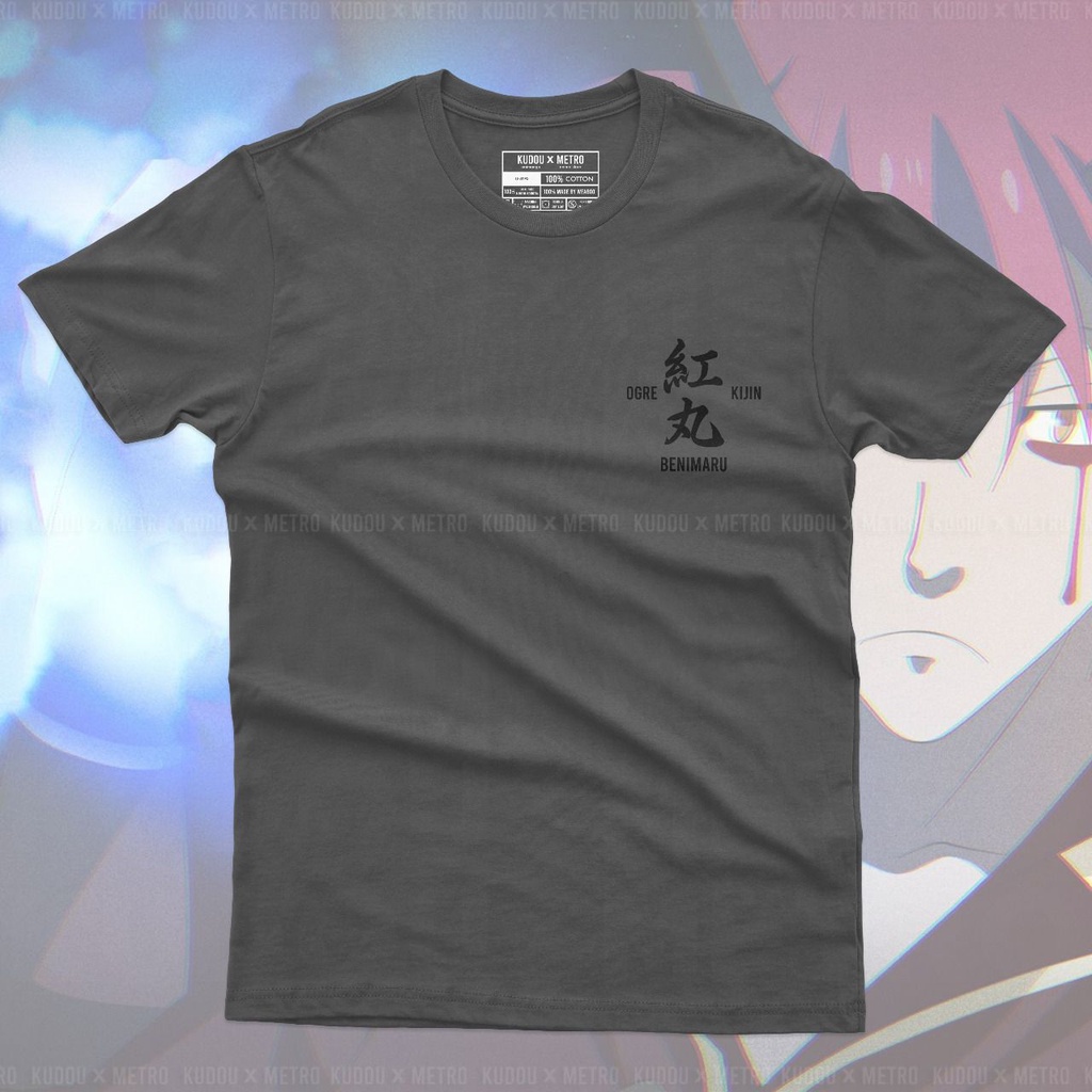 T-shirt Benimaru Kijin Grey Anime Manga Premium Unisex