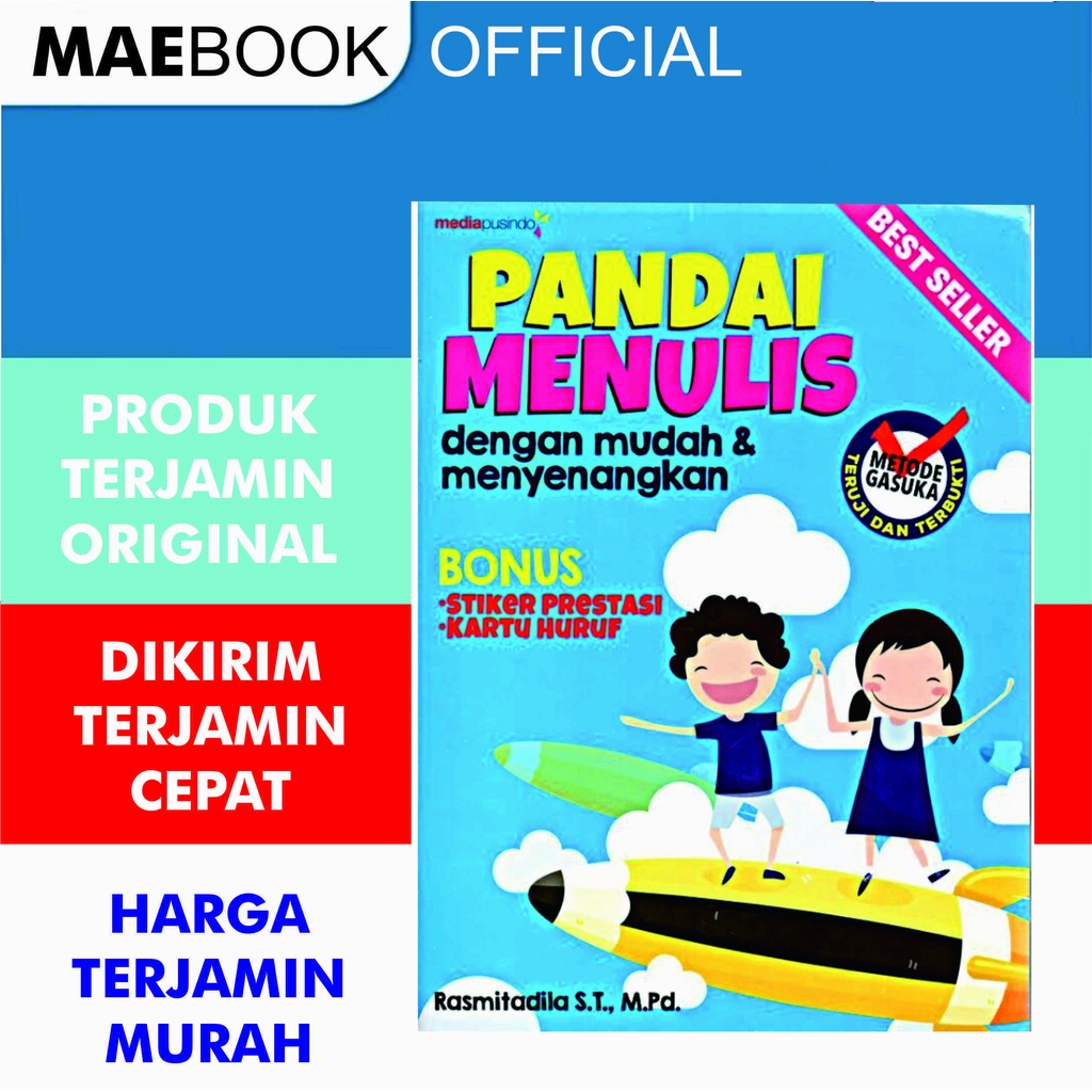 Jual PANDAI MENULIS DENGAN MUDAH DAN MENYENANGKAN (METODE GASUKA ...