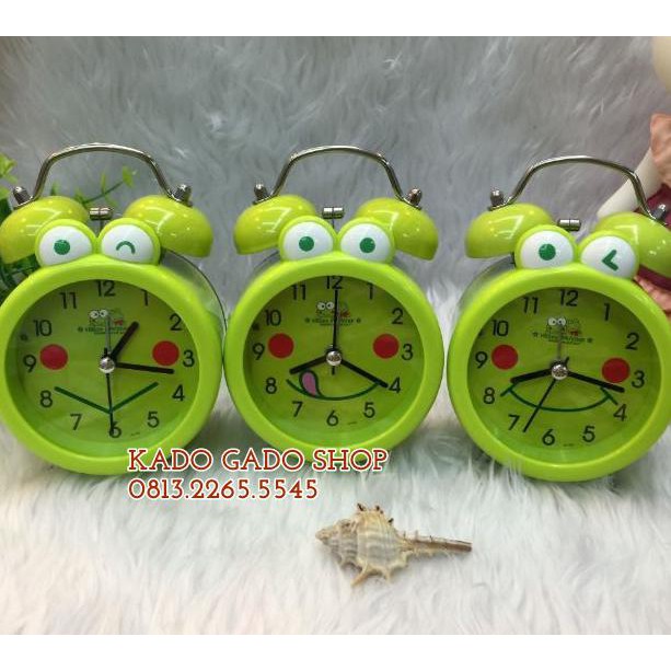 [[BISA COD]] JAM WEKER - BEKER MODEL KEROPI - JAM ALARM - JAM MEJA - BONUS BATERAI TERBATAS Kode 868