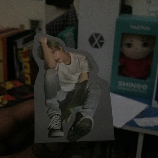 Booking standee taemin + pc press it