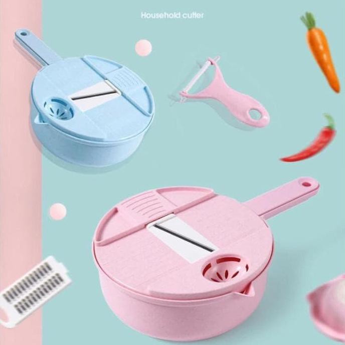 Sale Paket Hemat 15 In 1 Alat Pemotong Kentang Sayuran Buah Bahan Multi