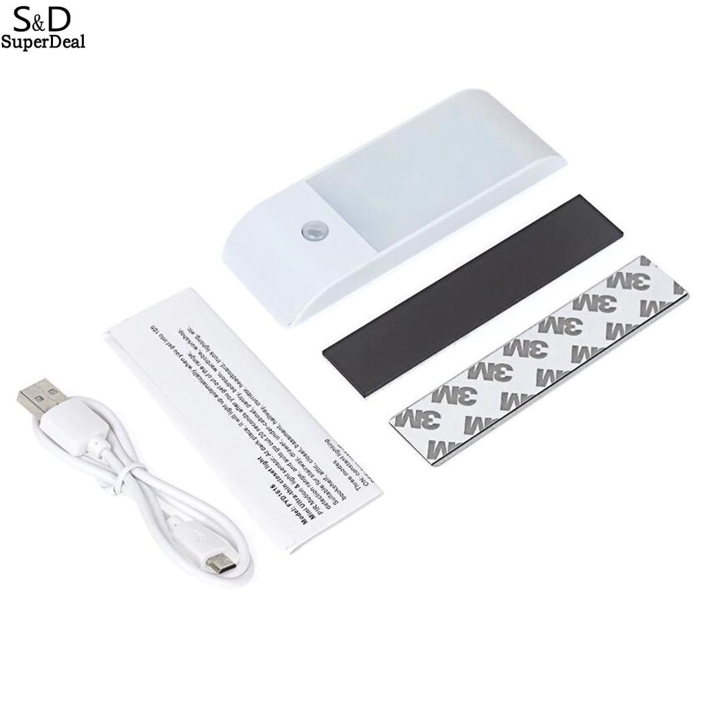 [PO] Motion Bed Light Bedroom LED Tape Human Strip Backlight Body Wardrobe Induction USB TV Home