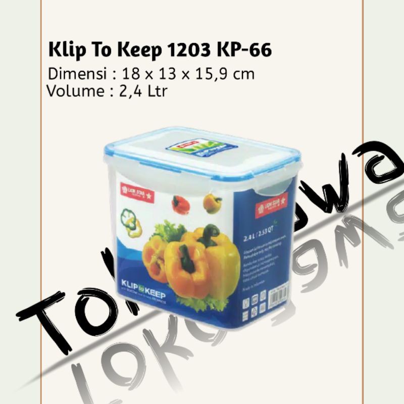 klip to keep kp-66 toples klip to keep toples kedap udara lion star klip to keep toples plastik