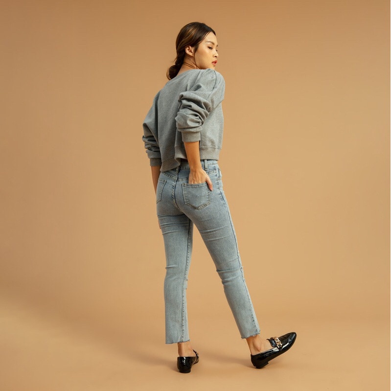 VIERLIN - Jeans 259 - UNFINISH JEANS HW