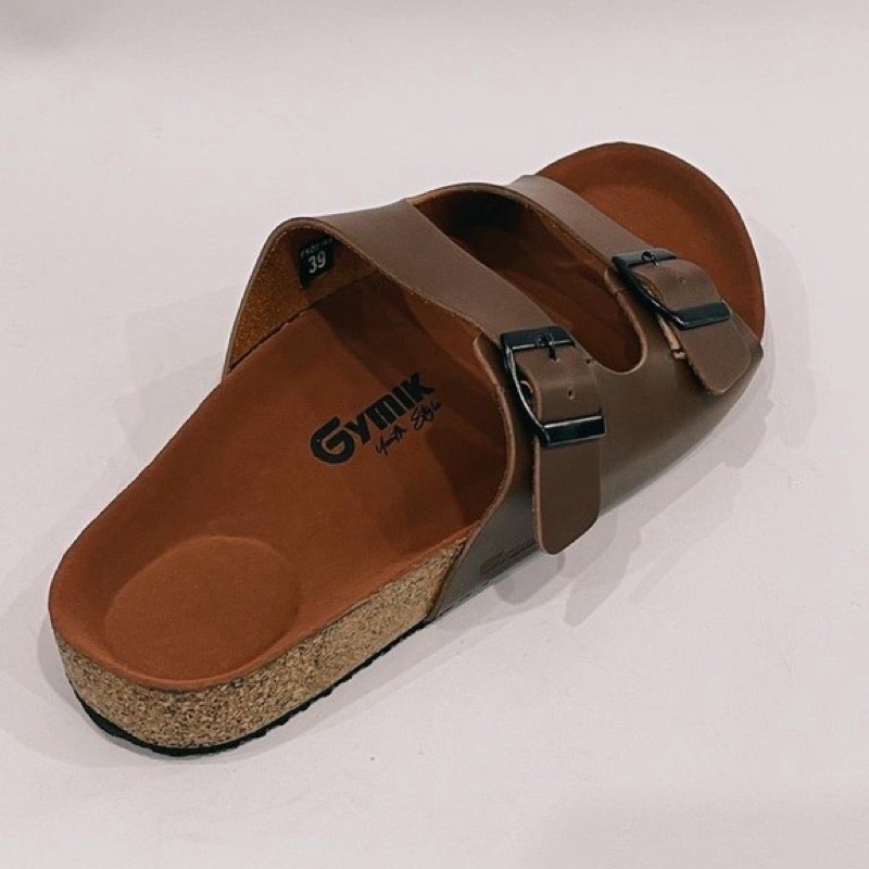 Sandal Slop Gymik Bromo Tan Original