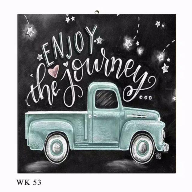 Hiasan Dinding Walldecor Pajangan Dinding Shabby Chic Tulip Wp 26