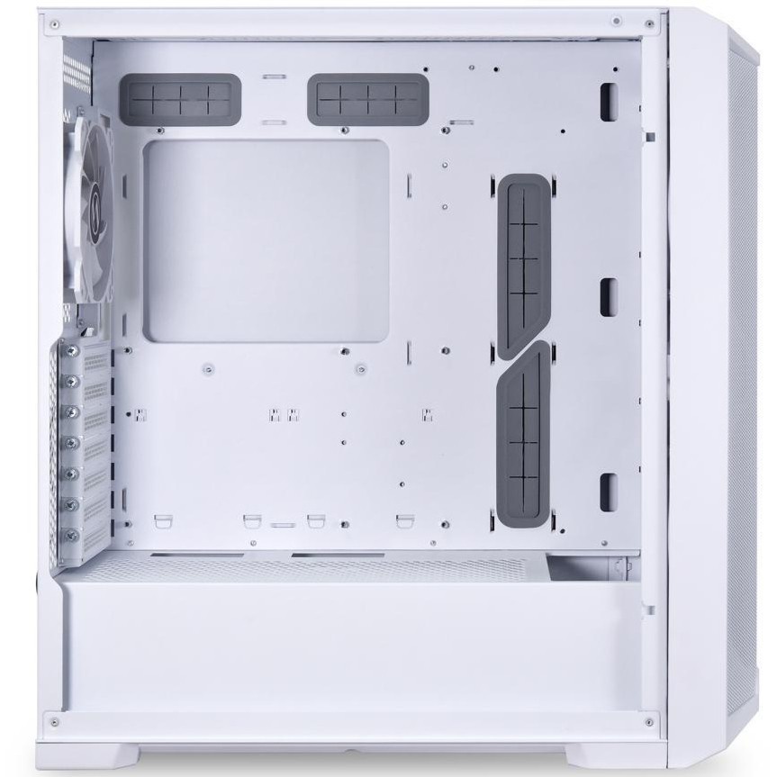 Casing LIAN LI LANCOOL 215 WHITE - SIDE TEMPERED GLASS