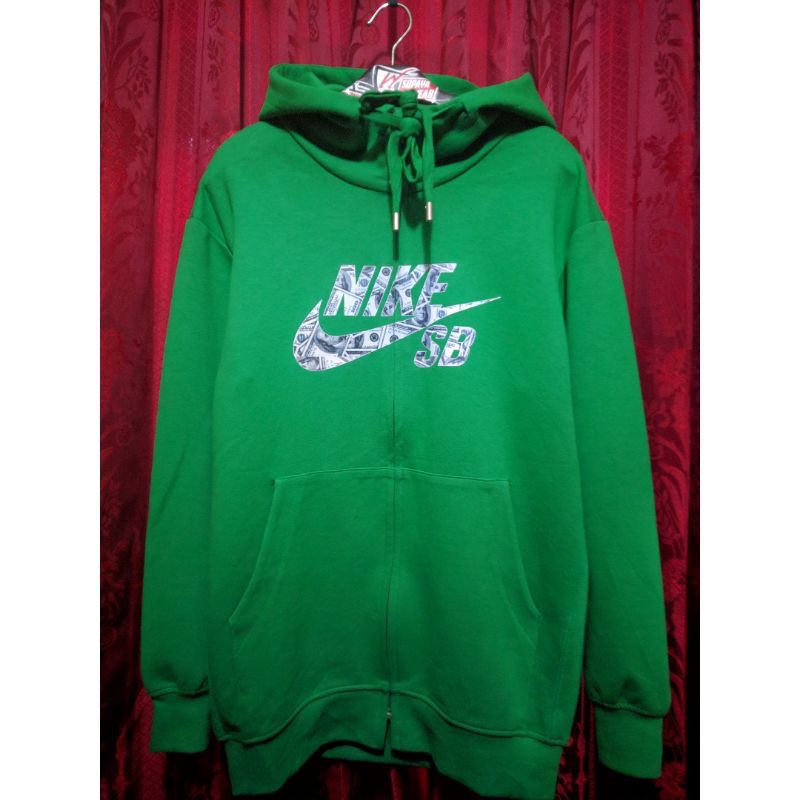 Nike jaket hoodie zip Nike SB no tag jual nike SB hoodie zip Nike pira wanita preloved