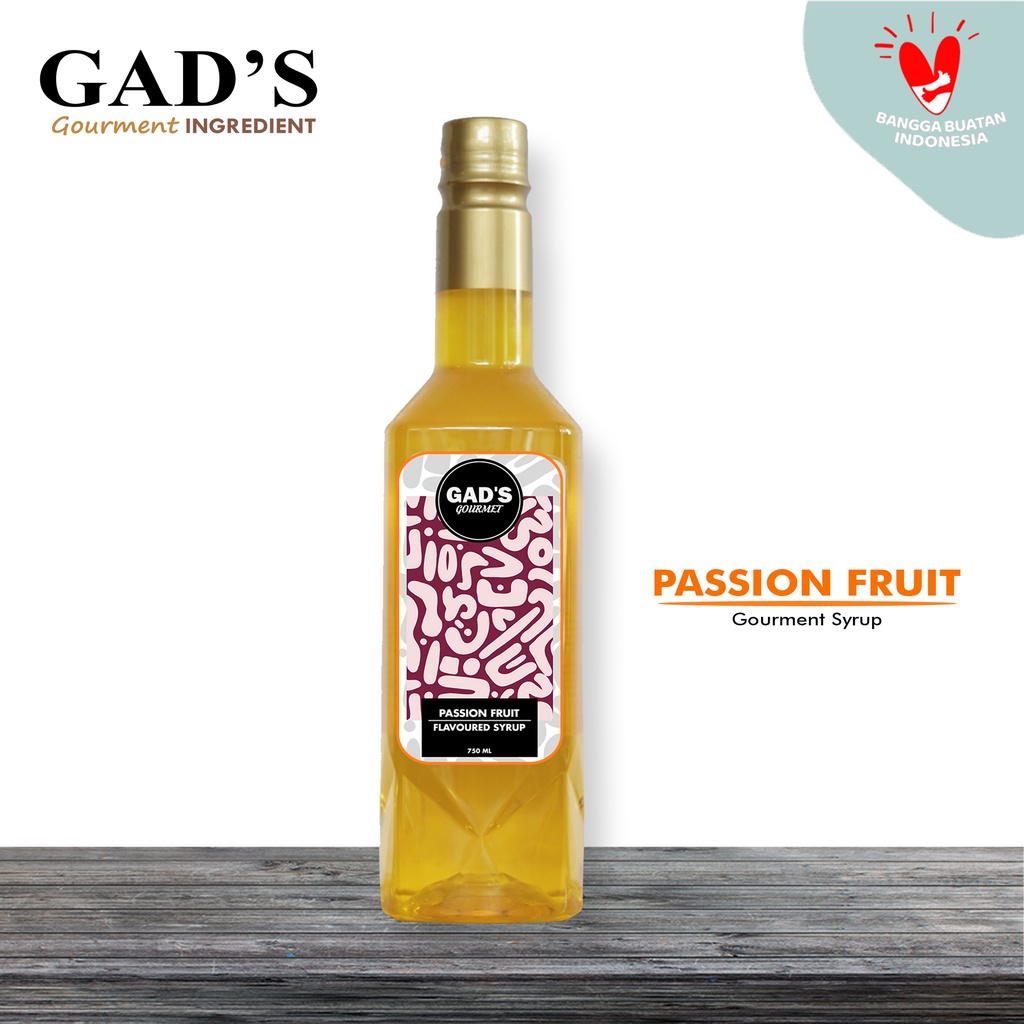 

Sirup Gad's Passion fruit