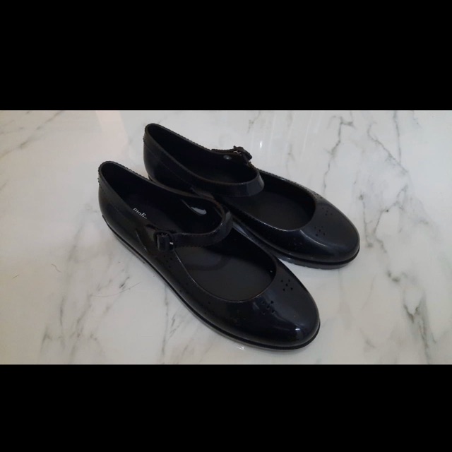 MELISSA SALE SET SHOES AND WAISTBAG BLACK