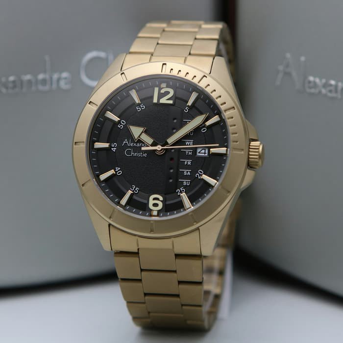 JAM TANGAN PRIA ALEXANDRE CHRISTIE AC 6535 ORIGINAL GARANSI RESMI 1 TAHUN