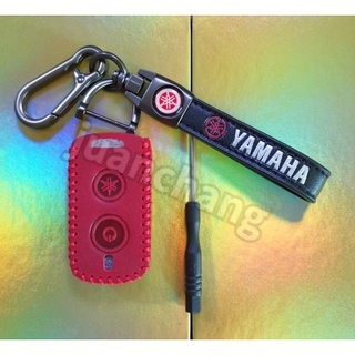 2022 Case Kunci Motor Bahan Kulit Untuk Yamaha nvx155qfix JAUNS XMAX300 NVX155 XMAX XMAX300 QBIX Jaxuns AEROX 2018 2019
