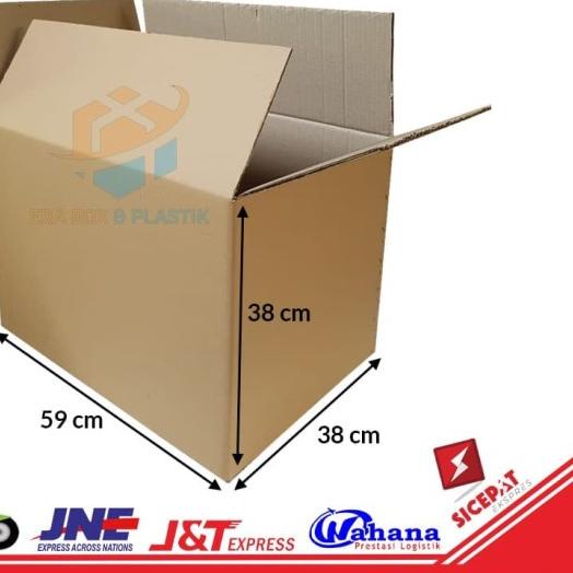 

Kardus 59x38x38 cm | Box | Karton Packaging | Dus Pindahan Besar Murah