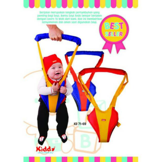 Kiddy (7169) Learn to walk / alat bantu jalan