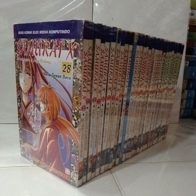 komik SAMURAI X 1-28 fullset TAMAT
