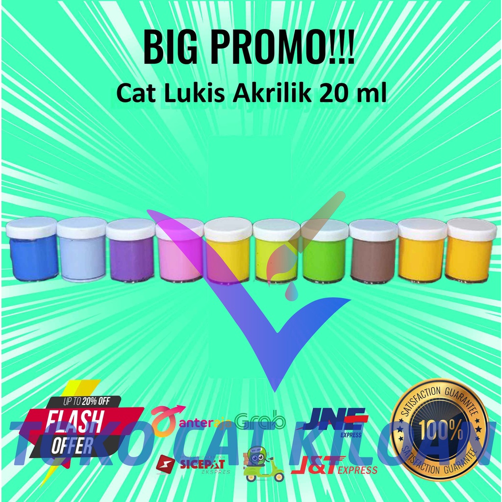 

Cat Lukis Akrilik 20 ml Local Product Blanc