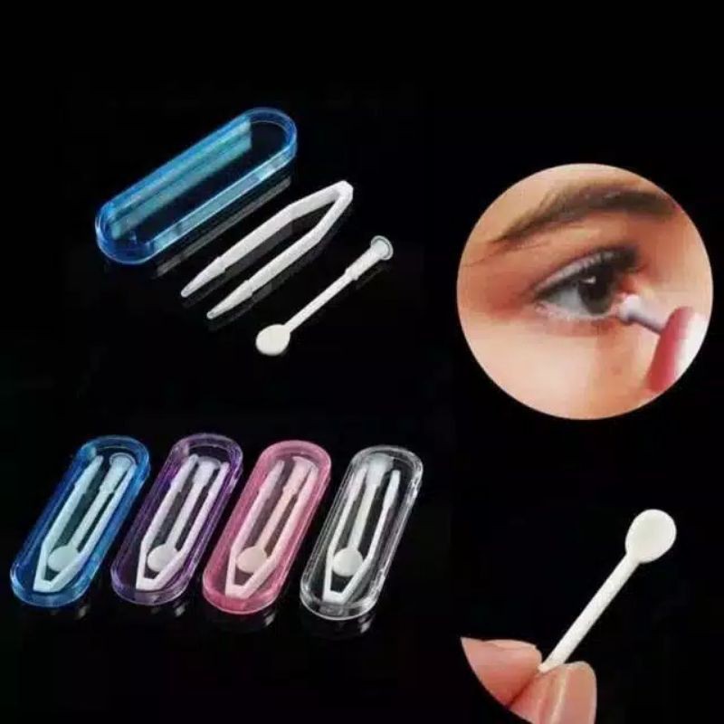 RCS✅ - BACA DESKRIPSI- Penjepit Softlens tweezers alat pasang softlens