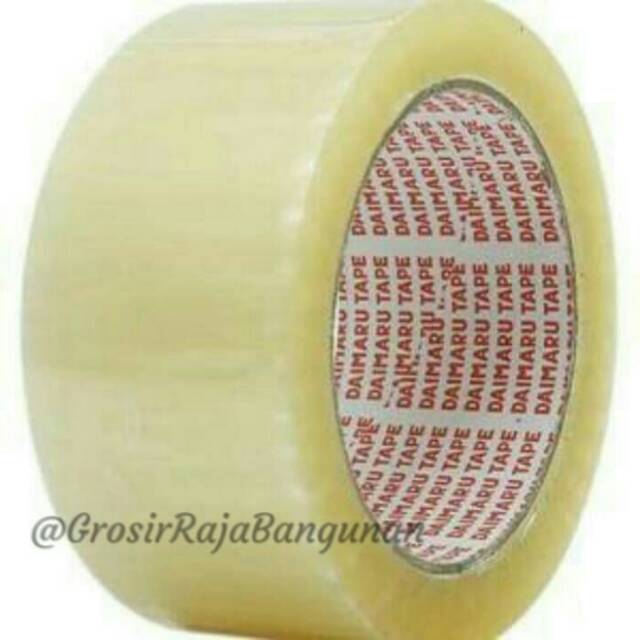 

LAKBAN BENING 2" / LEM PEREKAT 100Yard / Lakban Bening