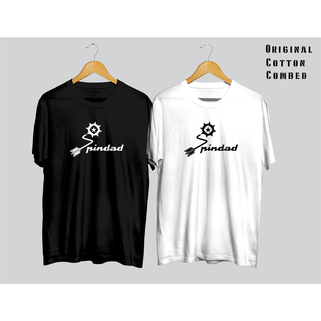 Kaos/ Tshirt/ Baju Logo Pindad Bahan Cotton Combed