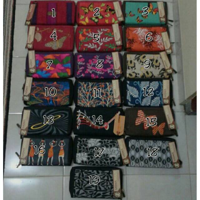 Dompet Wanita Multifungsi Ernik HPO Premium Mokamula Original
