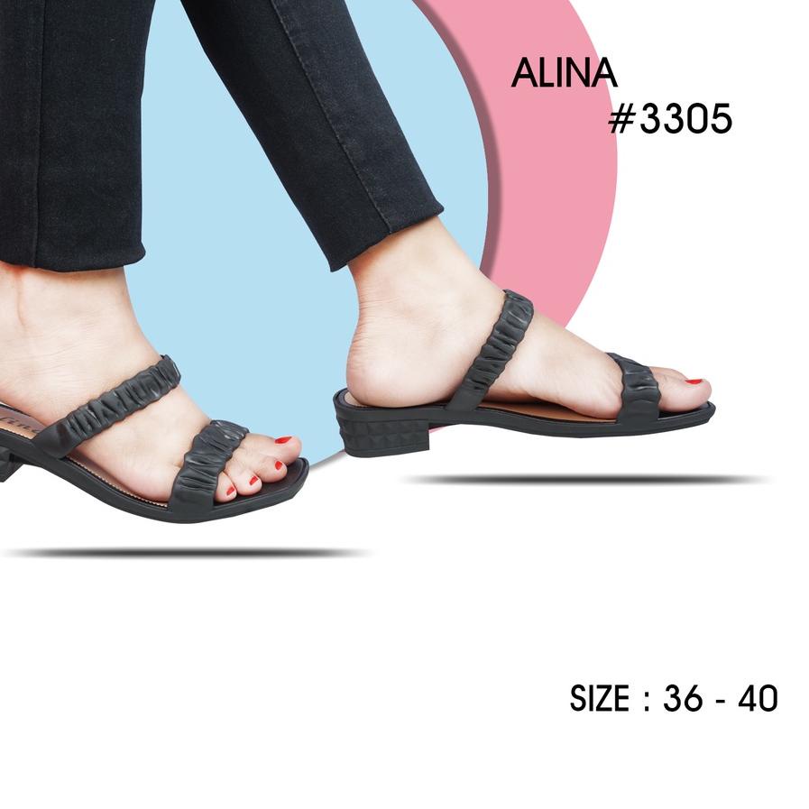 ☃ MAGADA - Sandal Wanita Terbaru 3305/Sandal Jelly Import Premium/Sandal Sepatu Wanita/Sandal Karet 