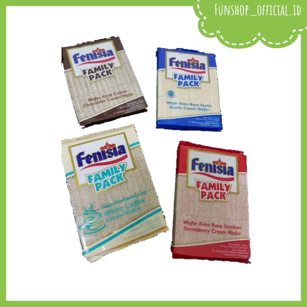 

Fenesia family pack wafer 280gr