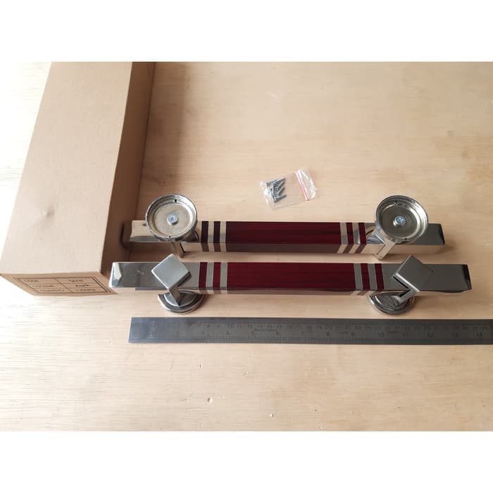 3041 MAHONI (PETAK) Handle Pintu Rumah /Tarikan Pintu/Gagang Pintu DUA