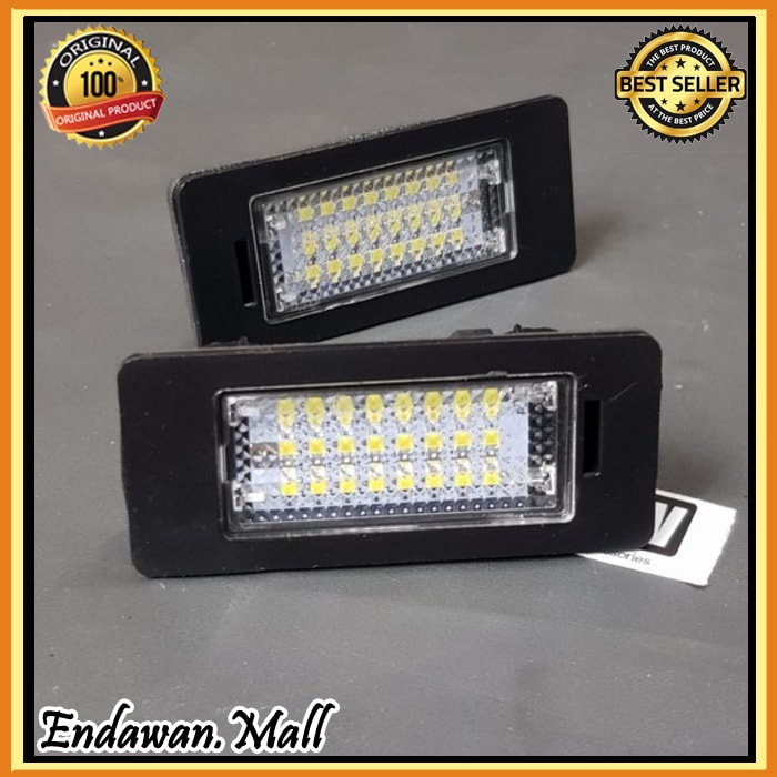 Grosir lampu LED putih plat no belakang BMW E39 E60 E90 E87 Elegan