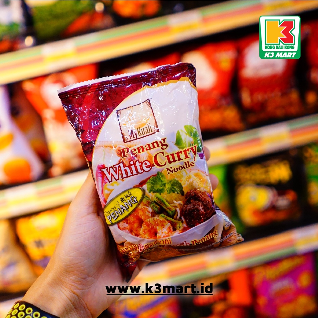 Mykuali Penang White Curry Noodle Pack 110gr