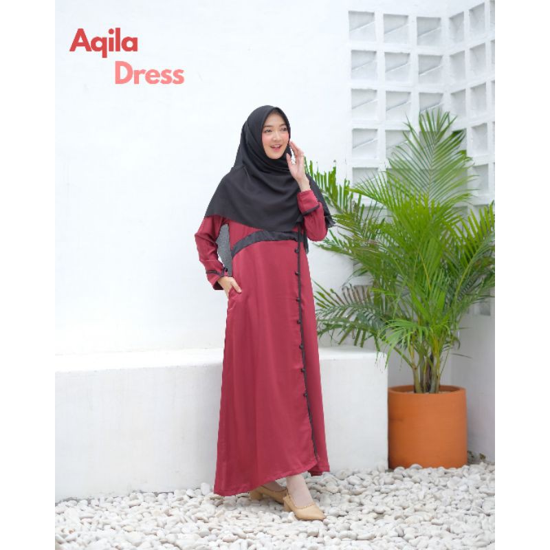 Aqila Dress Insyira Fashion