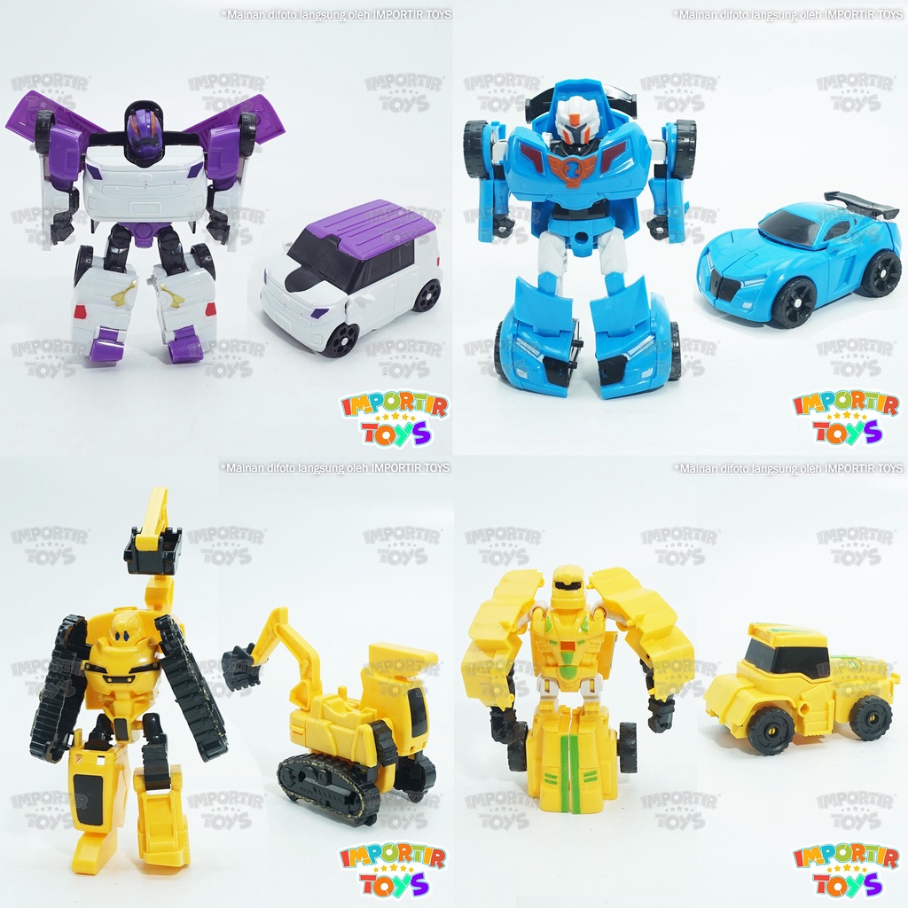 Tobot CAR Aneka Karakter Robot Mainan Anak Cowok Boys Laki-laki