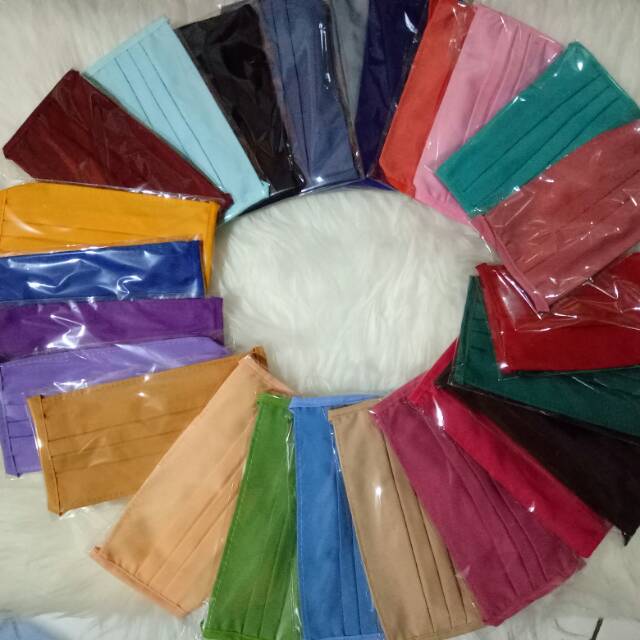 Download Masker kain polos kemasan perpcs. Katalog 1 | Shopee Indonesia