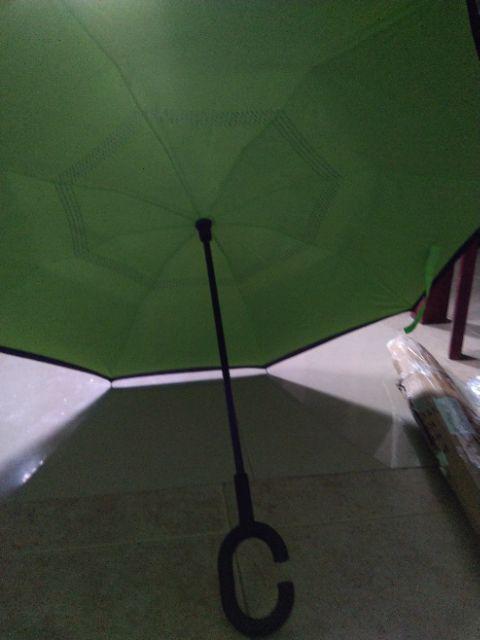 Payung Mobil / Payung Terbalik / Reversed Umbrella / Payung Gagang C / Payung Polos / Payung