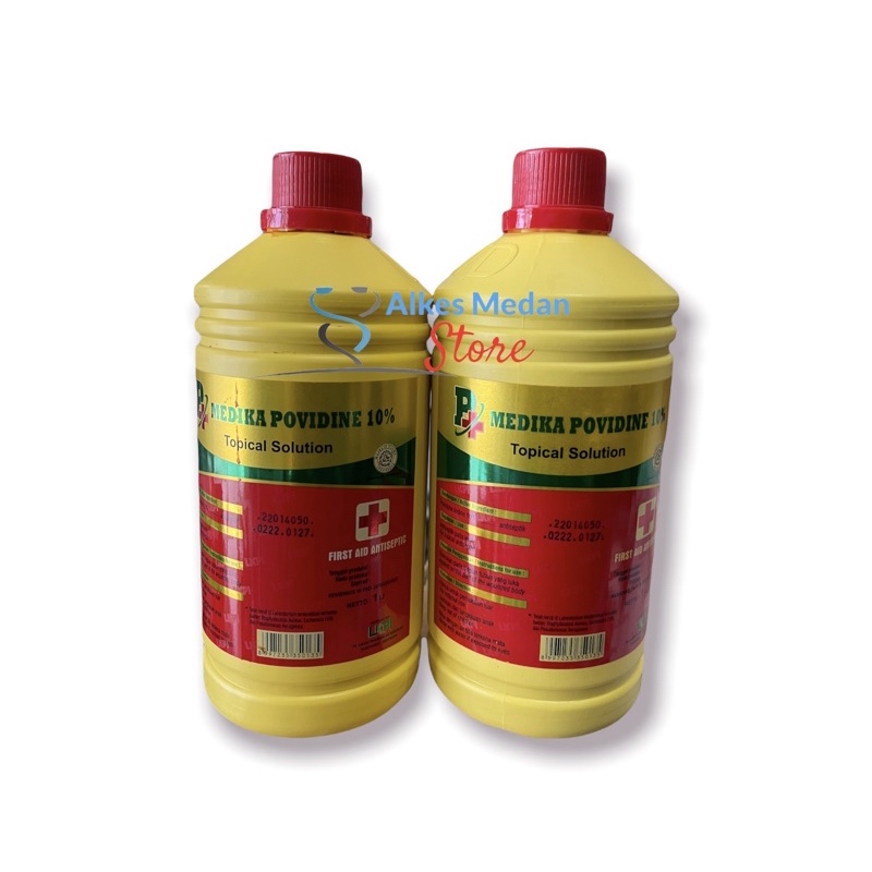 Povidone Iodine Ecodine 1 liter / Povidon Iodin Ecodin 1 liter