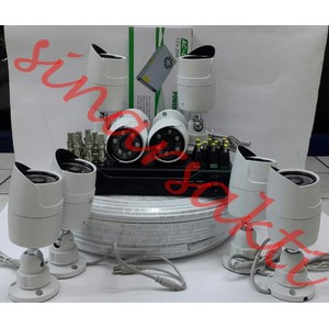 PAKET CCTV 3MP AHD 8 CHANNEL ( LENGKAP TGGL PASANG )