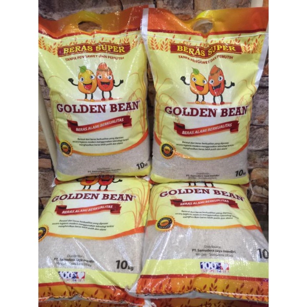 

Beras Super 10kg Golden Bean /Tanpa Pemutih Tanpa Pengawet /Sehat Alami