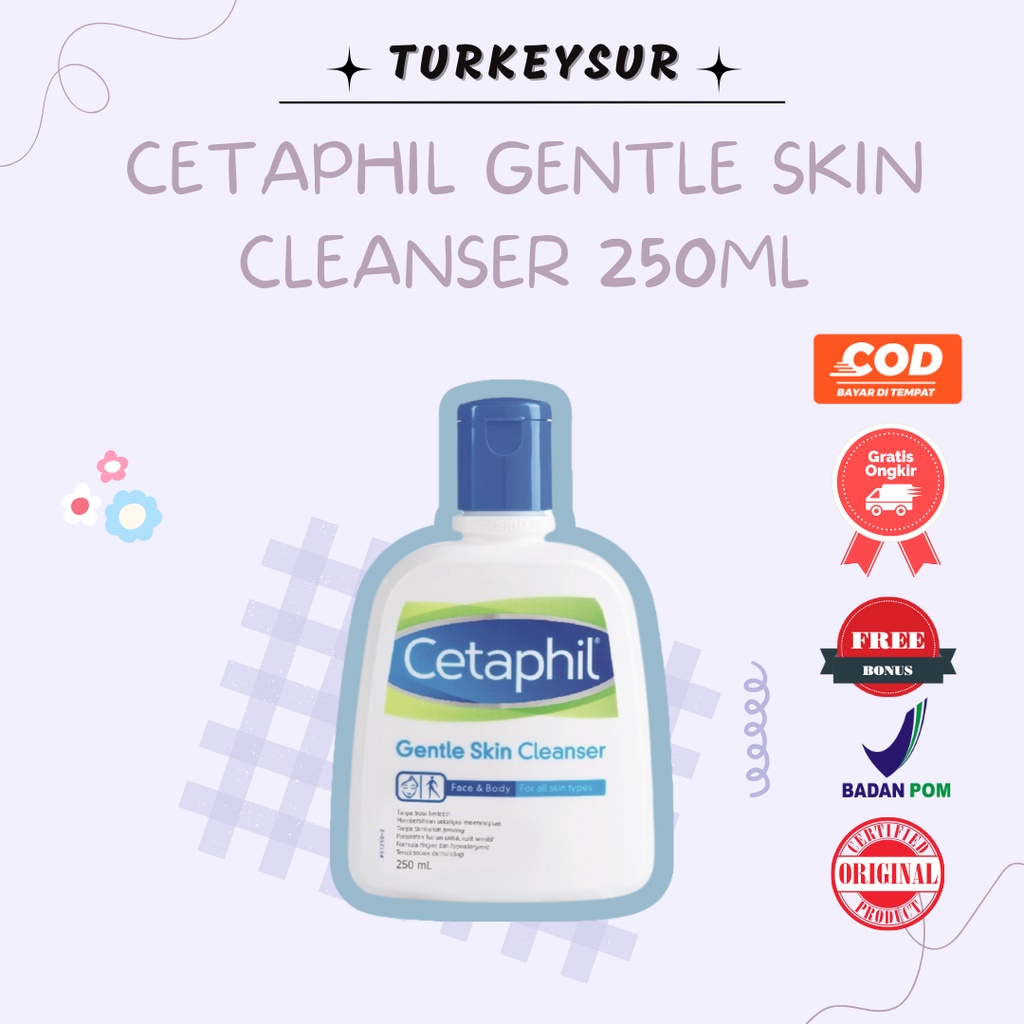 Jual Cetaphil Gentle Skin Cleanser 250ml Sabun Pembersih Muka Untuk ...