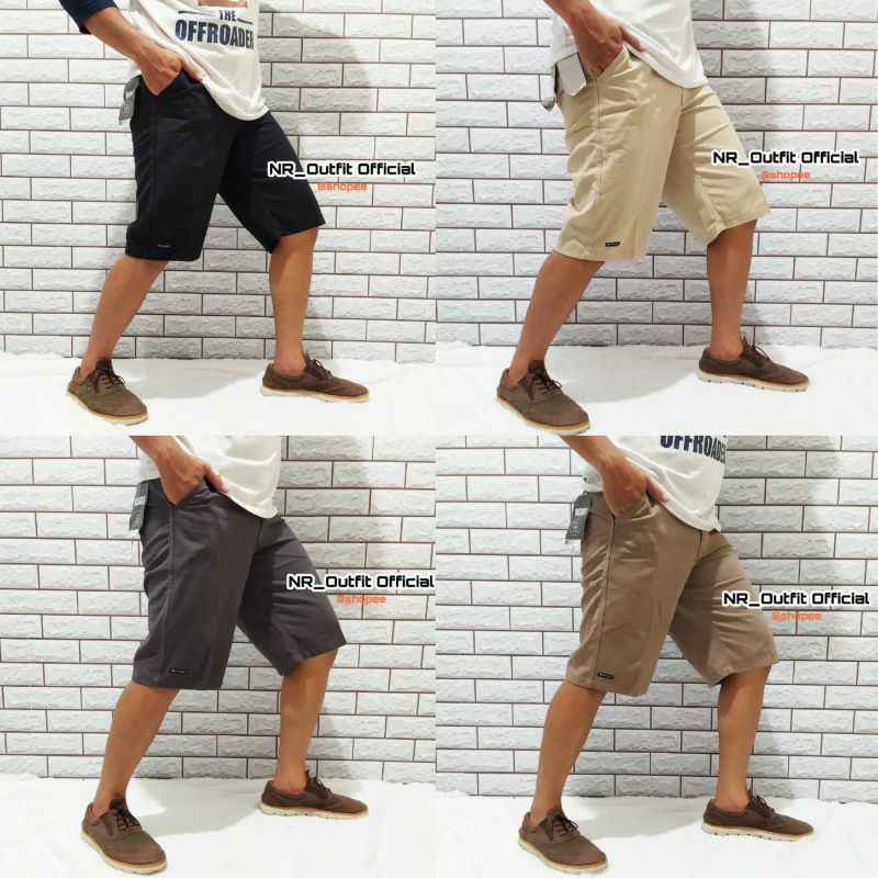 Celana Cinos Pendek Cowok Chino Pria Polos chinos big size INSGT Size 27-38 NR_Outfit Official COD