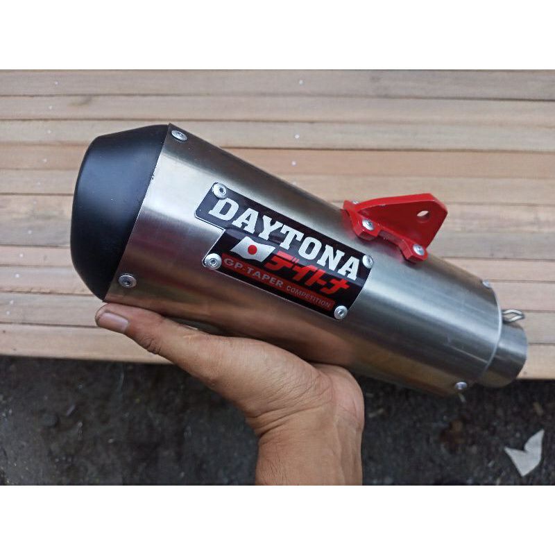 SILENCER (ONLY) KNALPOT DAYTONA (INLET 50) BEAT MIO VARIO AEROX SCOOPY NMAX PCX ADV LEXI GENIO DLL