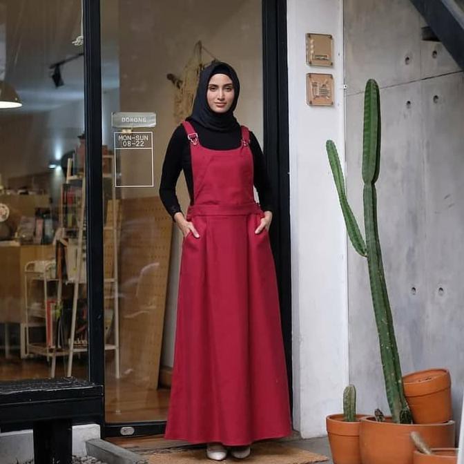 jual overall dress