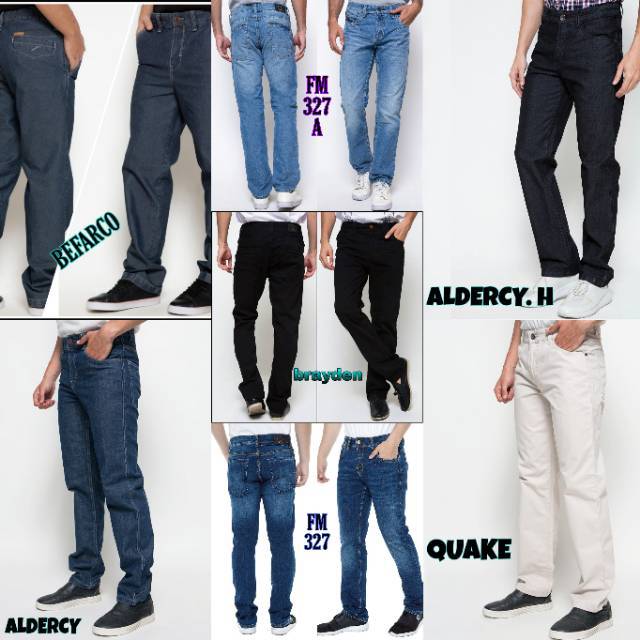 Celana emba ( solid jeans ) 100%ORIGINAL