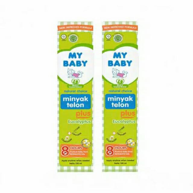 My Baby Minyak Telon Plus 150 ml 150ml 90 ml 90ml Bayi