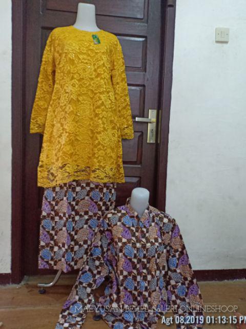 Maura Couple - Sania Ruffle Batik Couple Ori Ndoro Jowi Dnt Garansi Termurah Shopee - Couple Clariss
