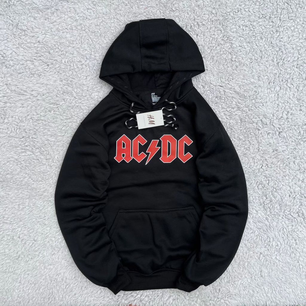 Hoodie Pria Jumper AC DC Warna Hitam Size M-XL (Pria &amp; Wanita) / Hoodie Ac dc Wanita dan Pria / Sweater Pria Terbaru 2021 / Sweater Laki Laki / Sweater Pria Distro