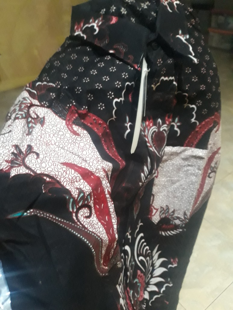 Goedank Store Hrb026 Kenongo Hem Kemeja Batik Pria Katun Primis Premium Halus M L Xl Xxl